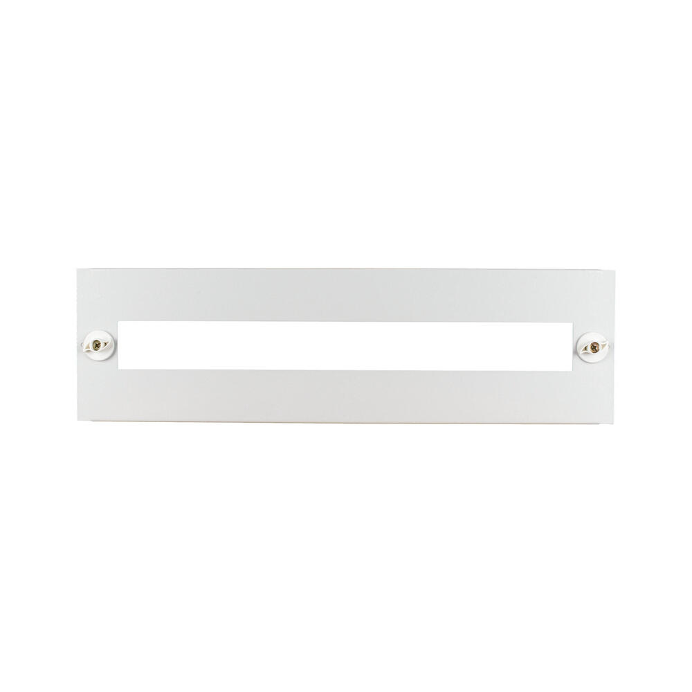 Eaton Front Plate 45mm Cutout Steel 200x600mm White - 292408