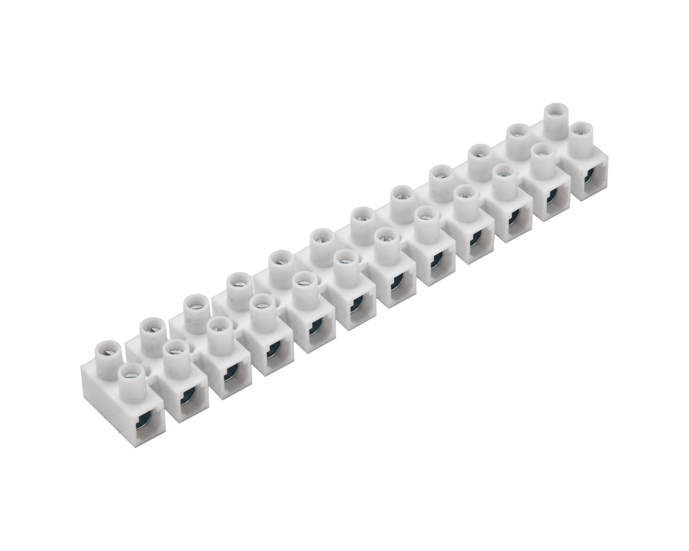 Martin Kaiser 12-Pole Terminal Block 16mm2 Pack Of 10 - 725/NATUR