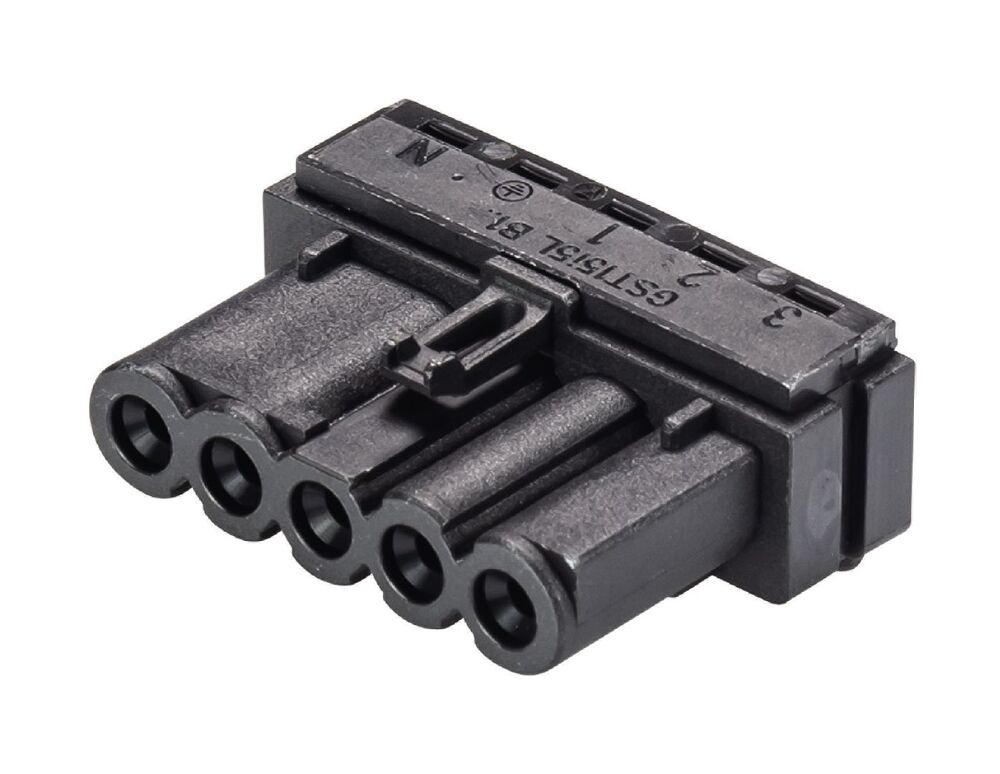 Wieland Gesis MINI Gerätestecker 5P Buchse - 91.051.0053.1
