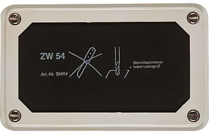 ABB ZW54 Placa de brida con goma esponjosa - 2CPX039454R9999