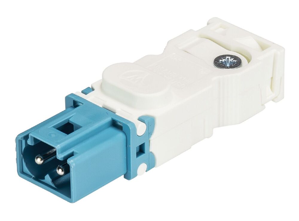 Gesis Mini-Steckverbinder Stecker 2P Schraube 250V 6A Wieland - 91.922.3453.0