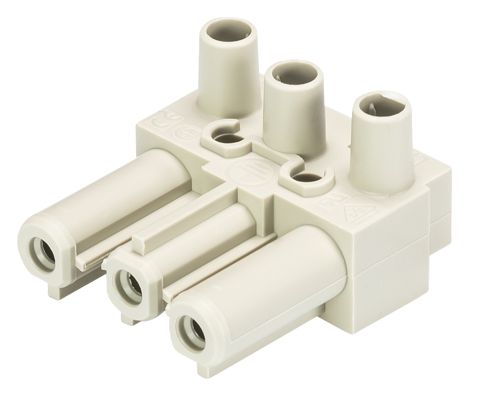 Conector de aparato Wieland Gesis Classic F3S 250V 20A - 92.031.3458.0 [400 piezas]