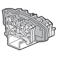 Legrand Viking3 Placa de separación Bloque de terminales de 2 etapas - 037596 [50 piezas]