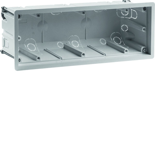 Hager Berker Wall Box 3 Gang For Flat Mounting - 18721030