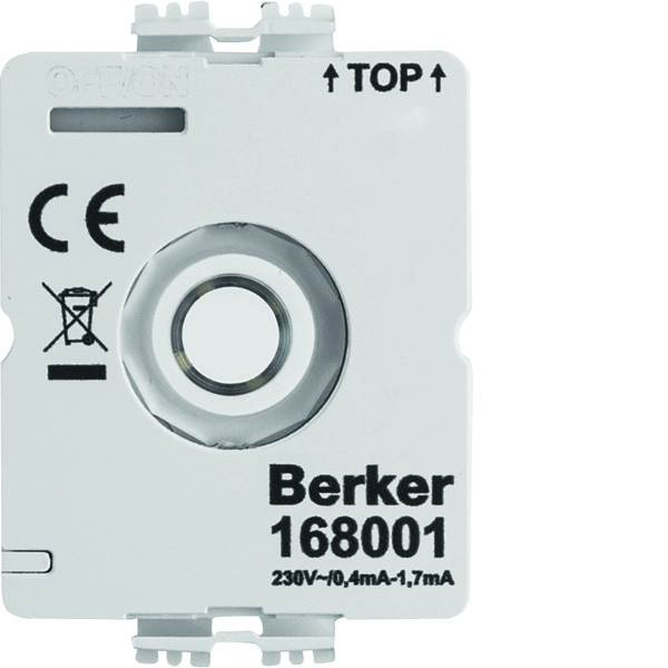 Hager Berker LED Module 230V Voor Draaischakelaar Zonder N-geleider - 168001