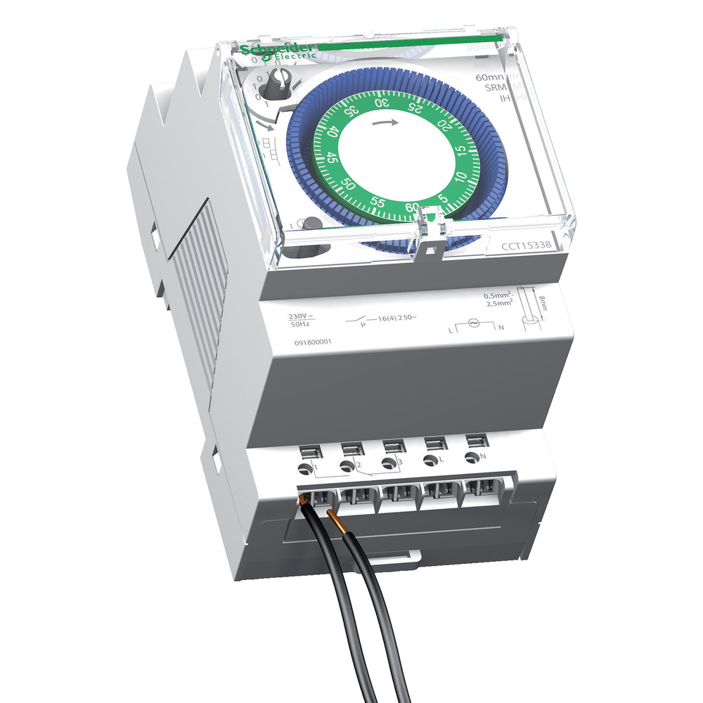 Schneider Electric Analog Timer Switch 60 Min Without Power Reserve - CCT15338