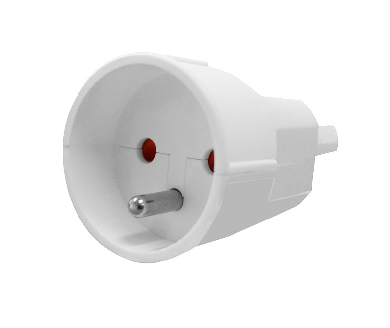 Ratio Electric Coupleur à broche de terre 16A Blanc - 70381