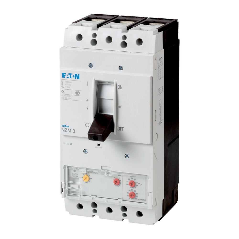 Eaton 3P 50KA 250A Circuit Breaker NZM3 NZMN3-AE250-T IEC - 110888