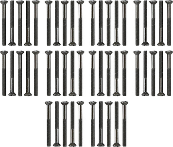 Gira Set de 50 vis à tête de lentille pour montage mural - 818100