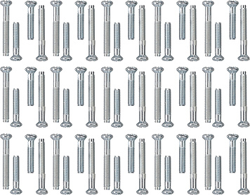 Gira 30x 2 Pieces Screw Set For Coax Antenna System 55 - 818200