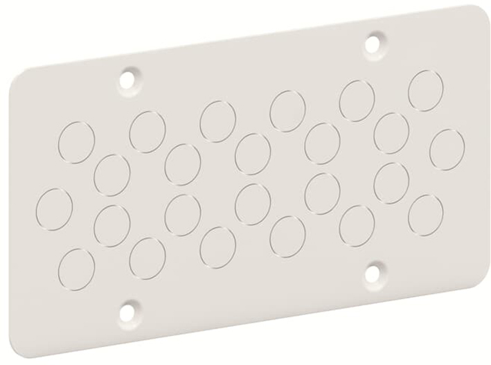 ABB CZF14 Bride métallique avec débouchures pour ComfortLine - 2CPX052444R9999