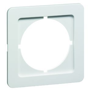 Peha Standard Central Plate Round Hole 45mm White - 00218711 [2 pieces]