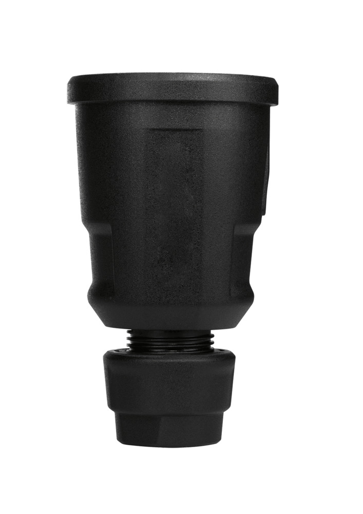 ABL SCHUKO Connector Black High Performance Elamid Plastic - 1579000