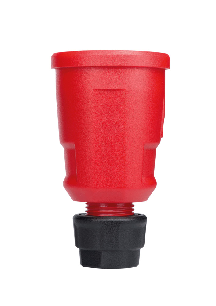 ABL Schuko Red Connector High Performance Elamid Plastic - 1579040