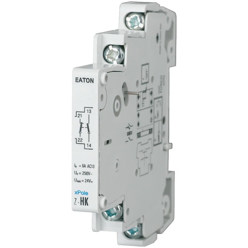 Eaton Z-HK Auxiliary Contact 1N/O+1N/C - 8 A - 250 V AC - 248432