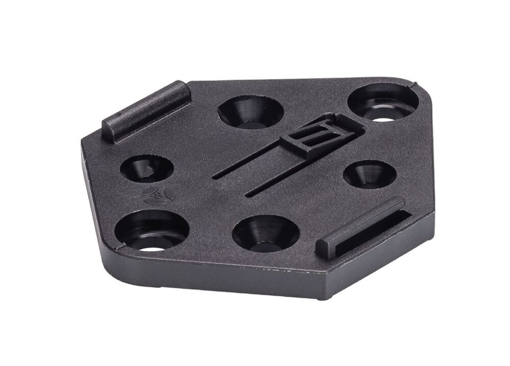 Wieland zwart RST16i2...5 montagepaneel - 06.562.5853.1