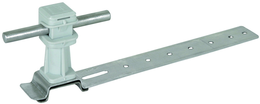 Dehn Soporte de Conductor de Techo Al Plástico Gris H 36mm Rd 8mm L 205m - 204170