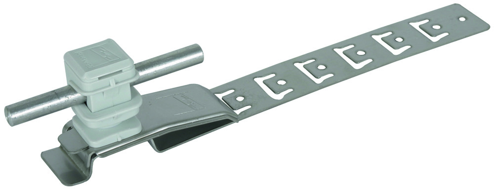 Dehn Roof Conductor Holder Unisnap Stainless Steel Plastic H16mm Rd 8mm - 204089