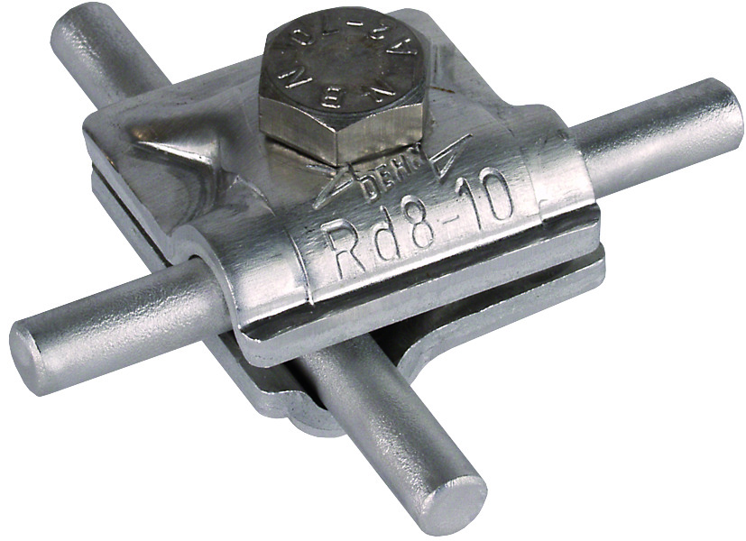 Dehn MV Clamp Al For Rd 8-10mm With Hexagon Screw - 390051