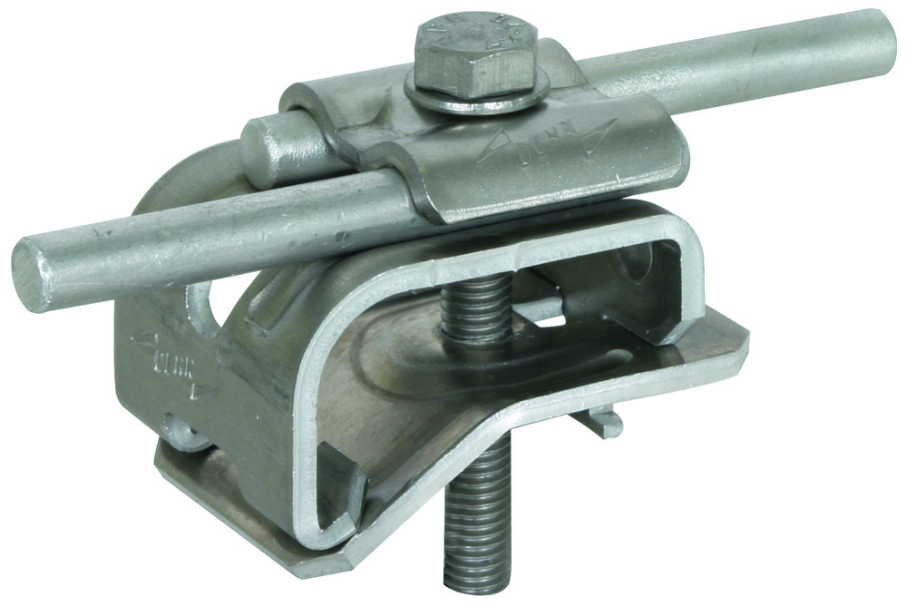 Dehn Gutter Clamp Al Bead 16-22mm Double Cleat Rd 8-10mm - 339111