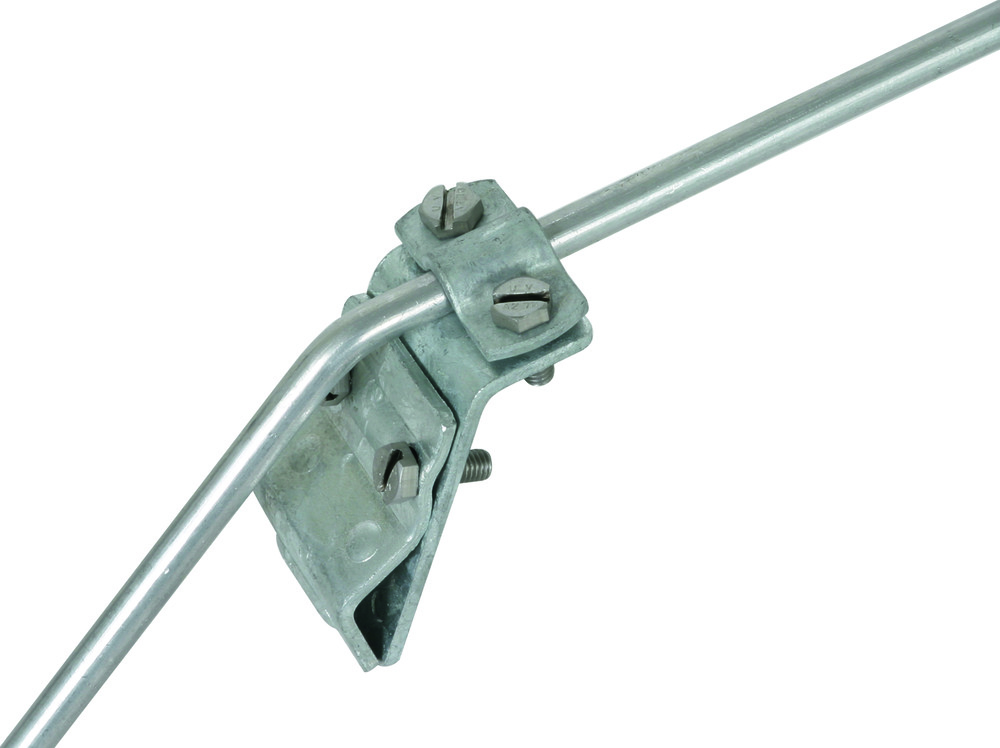 Dehn Gutter Clamp ST/TZN For Bead 13-25mm With Two-Screw Cleat - 338000