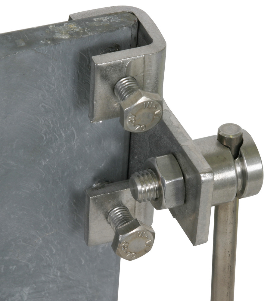 Dehn Klem StSt Horizontaal Type Voor Profielen Met KS Aansluiting - 372229