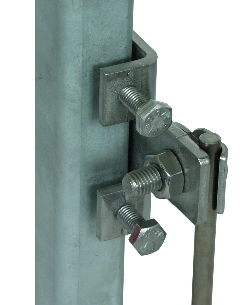 Dehn Klem StSt Horizontaal Type voor profielen 18-35mm - 372249