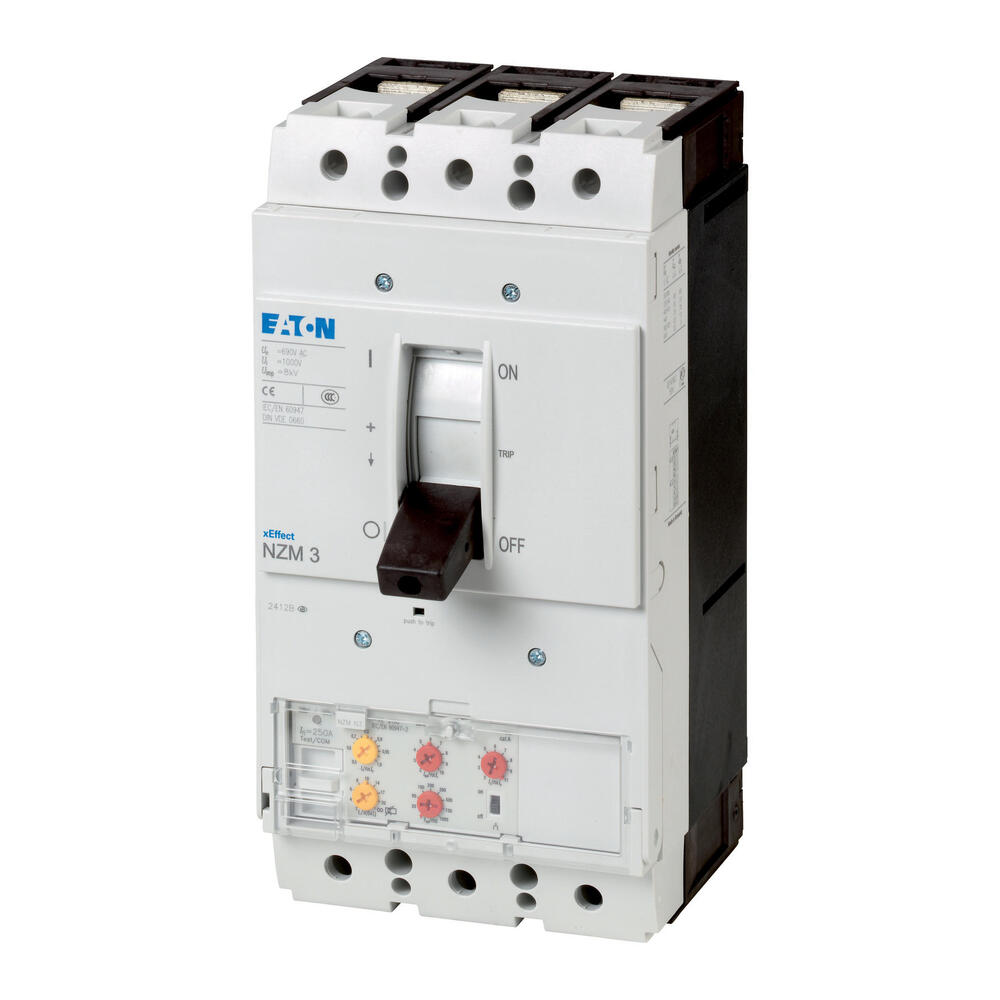 Eaton NZM3 Circuit Breaker 3P 400A 50kA IEC Box Terminal - 111659