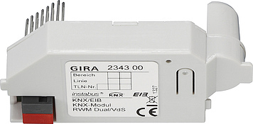 Détecteur de fumée Gira KNX à deux modules - 234300