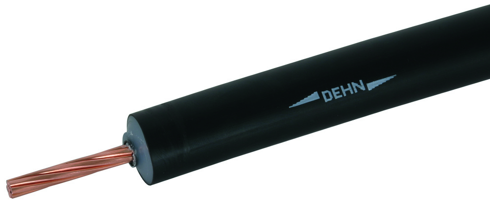 Dehn HVI Conductor Largo D 20mm Negro Cortado A Longitud 6000mm - 819131