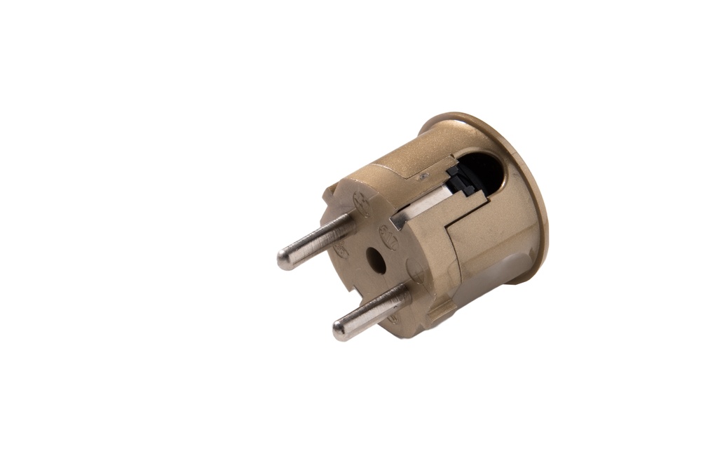 Martin Kaiser Gold MK Plug With Earthing Contact - 517/go [300 pieces]