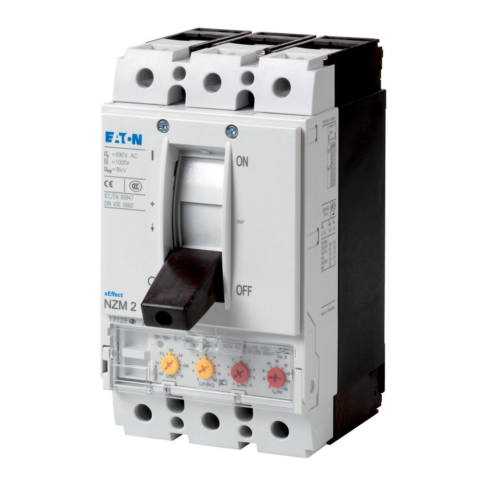 Eaton NZM2 Interruptor automático 3P 100A Caja Terminales Selectividad Protección - 147390