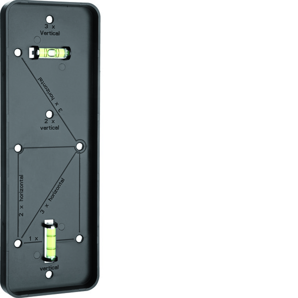 Hager Berker W1 Drilling Template For 1 To 3 Gang - 19493505