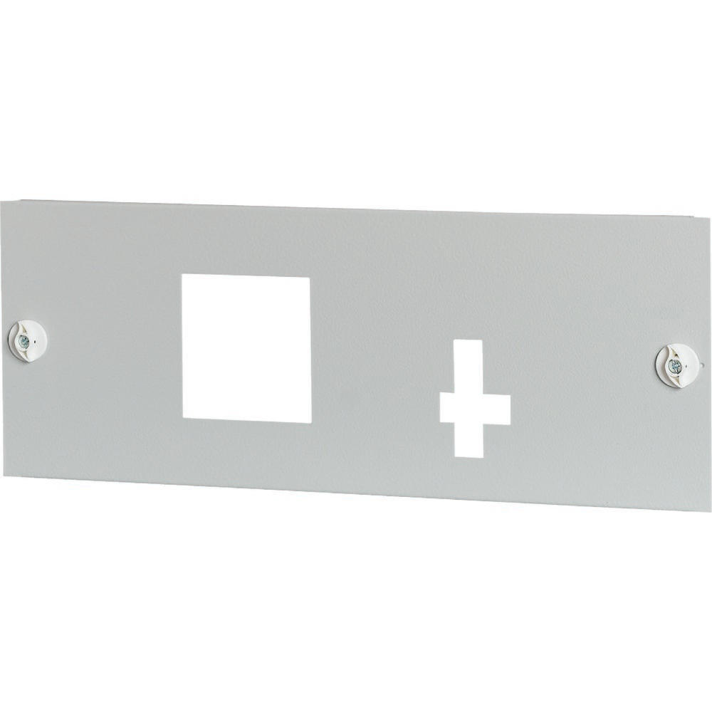 Placa frontal Eaton Acero 1xNZM1 y XFI Horizontal 200x600mm - 174410