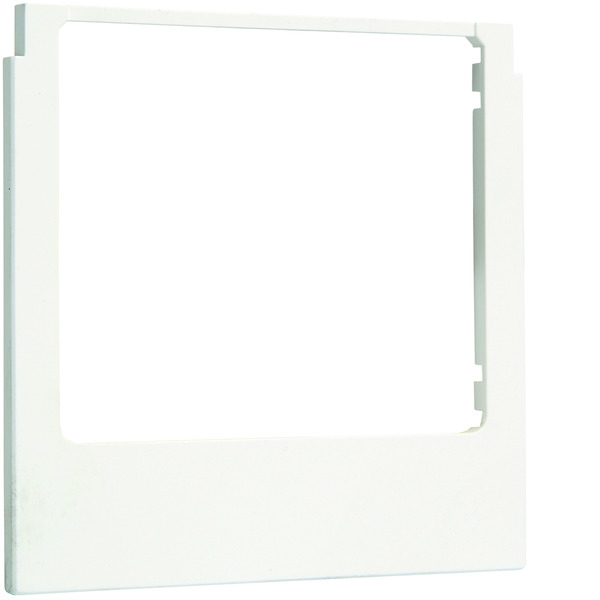 Hager Berker Angular Design Frame Matte Polar White - WD1211