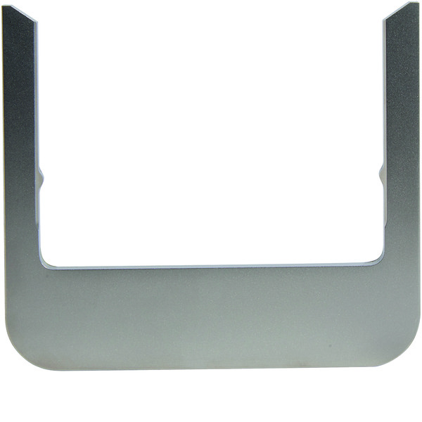 Hager Berker Stainless Steel Rounded Design Window - WD1163