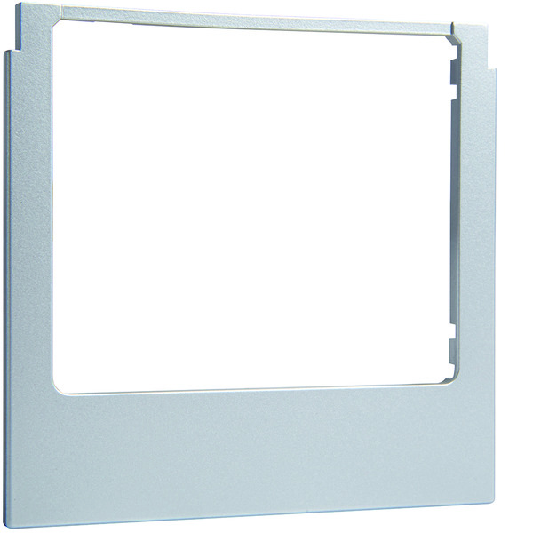 Hager Berker Design Frame Angular Aluminum Matt Finish - WD1213