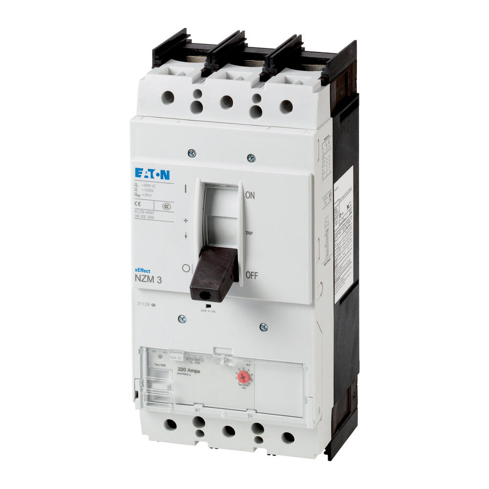 Eaton NZM3 Circuit Breaker 3P 220A 50KA UL IEC - 269341