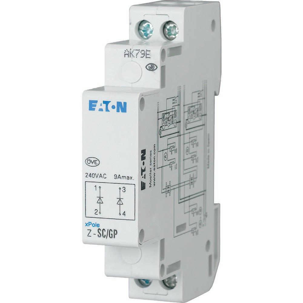 Eaton Z-SC/GP Modular Device Group Block Impulse Relay - 270587