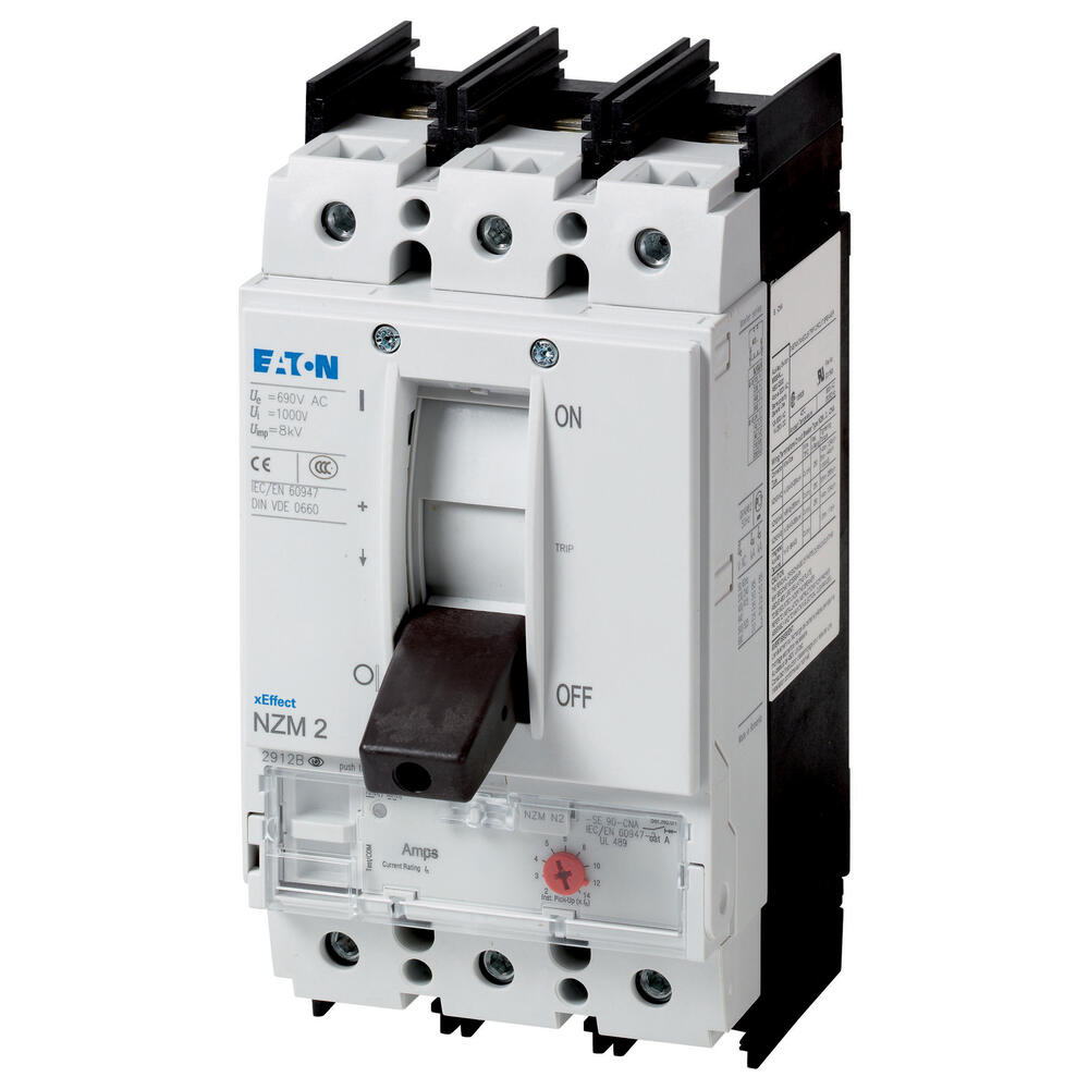 Eaton 3P 140A Circuit Breaker 50kA UL IEC NZM2 SE140 CNA - 271161