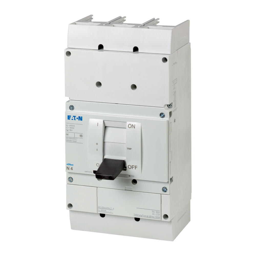 Eaton Interruptor de Caja Moldeada NS4 3P 800A Protección Máxima 25000A - 102689