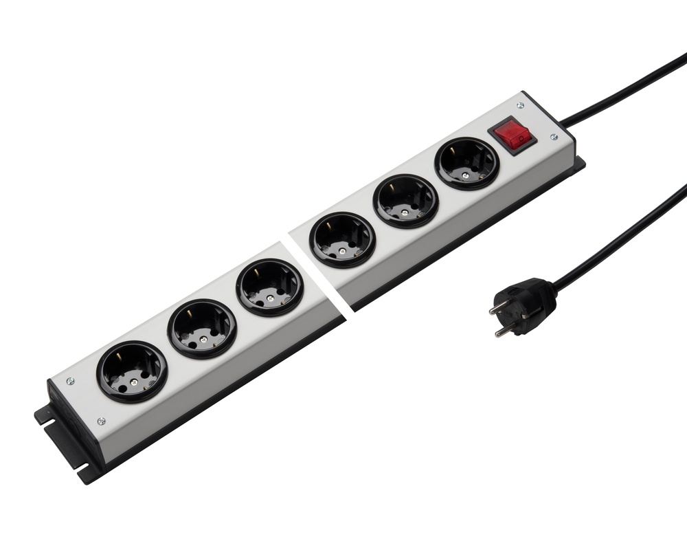 Martin Kaiser 4-Weg Power Strip Met Schakelaar Kabel 1.5m (Europese Stekkerdoos) - 1001ZL4L-SW15