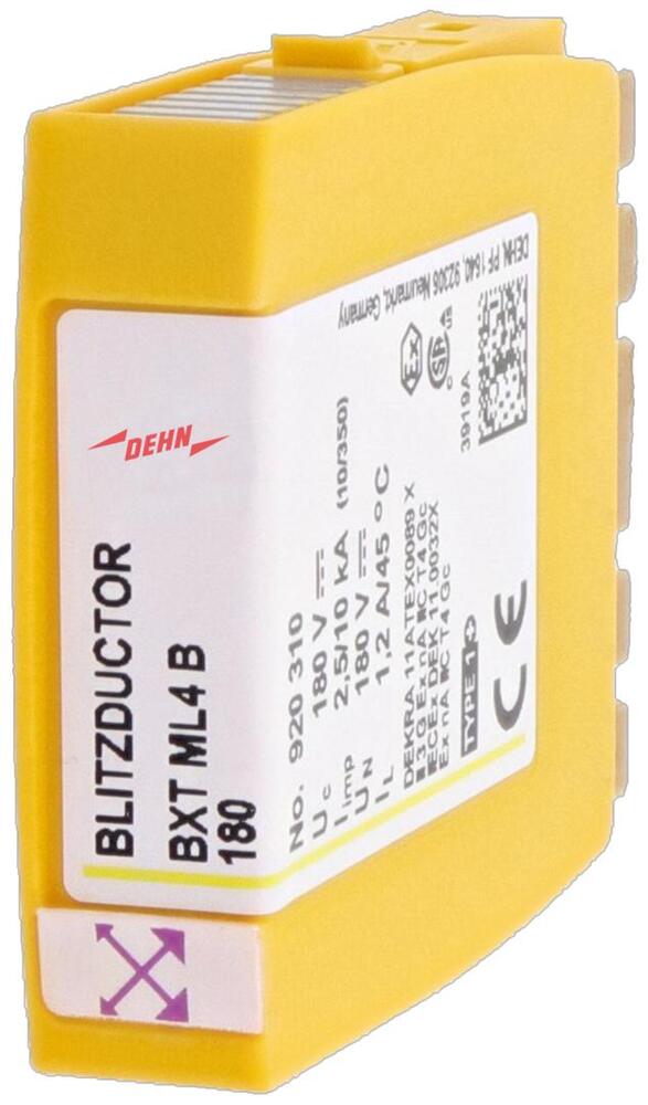 Dehn Blitzductor XT 4-Pole Lightning Current Arrester Module 180V - 920310