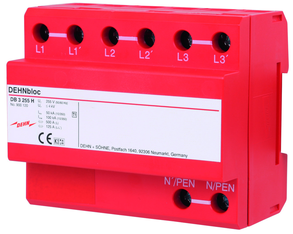 Pararrayos Dehn Bloc 3 255 H - 900120