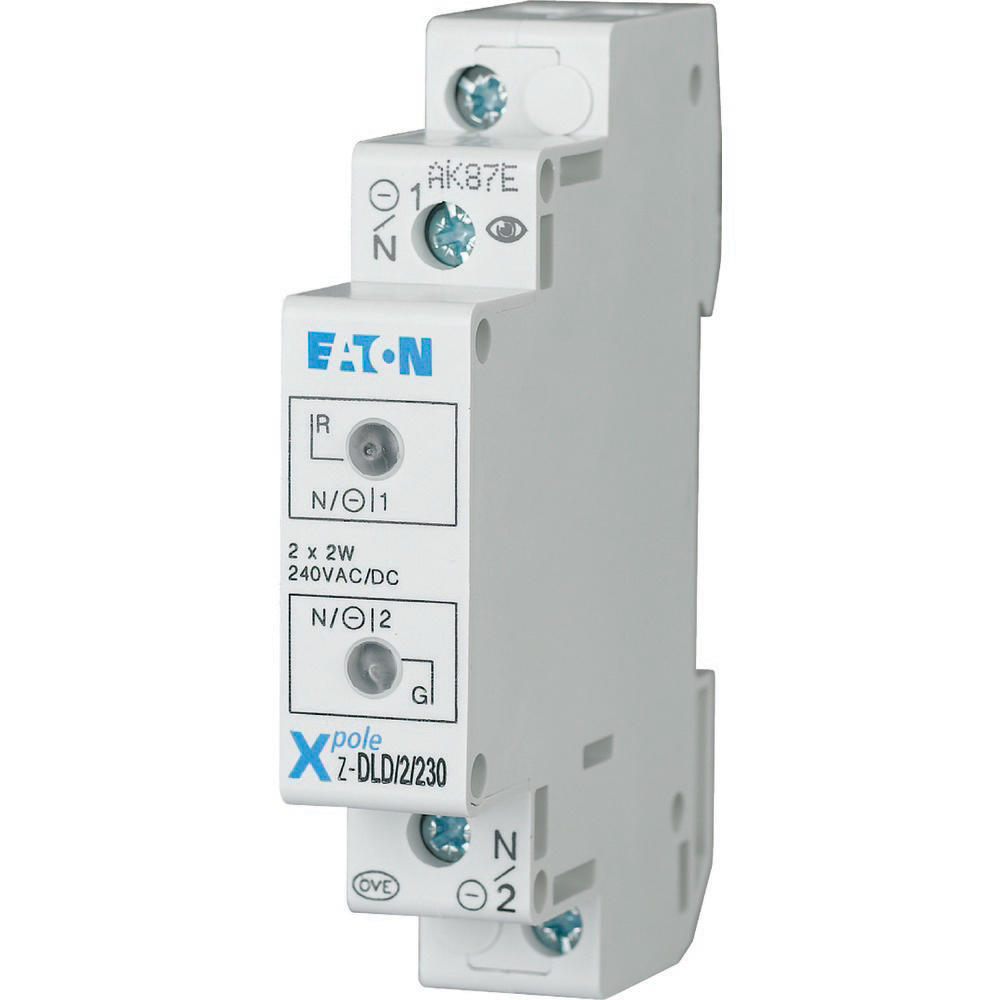 Eaton Modulare LED-Anzeige 230V AC/DC Weißes Doppellicht - 108898