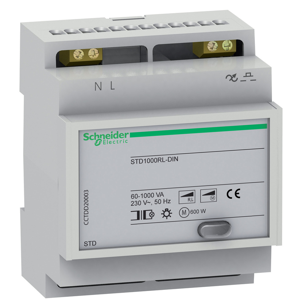 Schneider Electric Dimmer RL-DIN STD1000VA 1000W - CCTDD20003