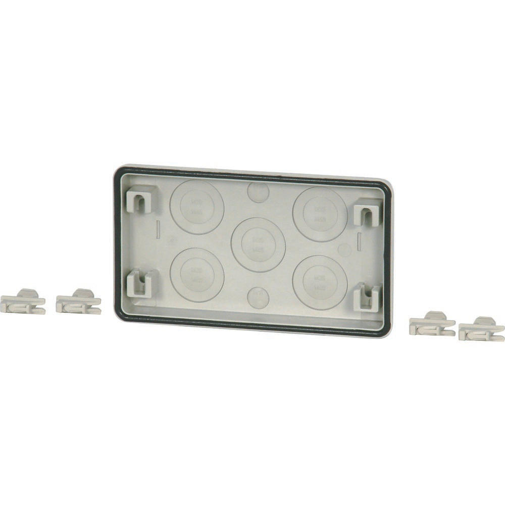 Eaton FL3-3 Flens met doorvoeropeningen 1x M16 5x M40/25 116x250x23mm - 022644