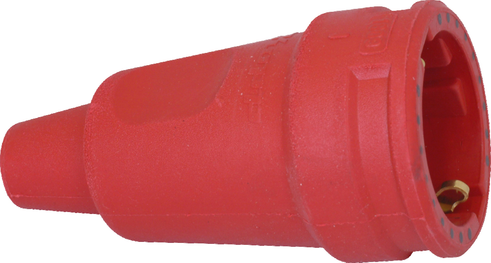 Kopp Heavy Duty Red Rubber Contrast Plug - 180912005