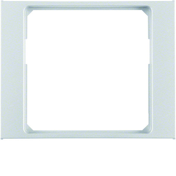 Berker Adapter Ring For Centre Plate 50x50mm K5 Aluminum - 11087103 [2 pieces]