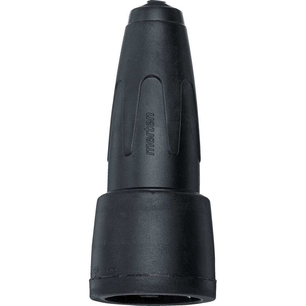 Heavy Duty Rubber Schneider Connector Plug Black - 173091